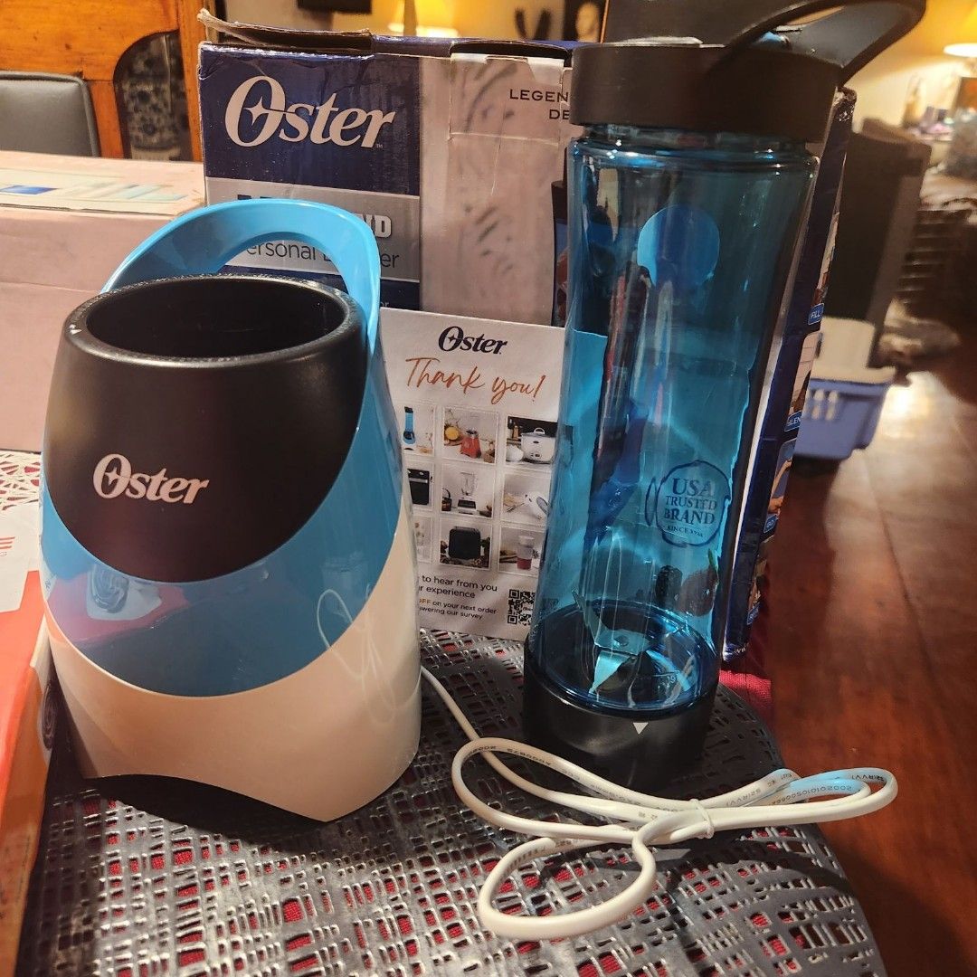 Best Buy: Oster My Blend 20-Oz. Blender Blue BLSTPB-WBL