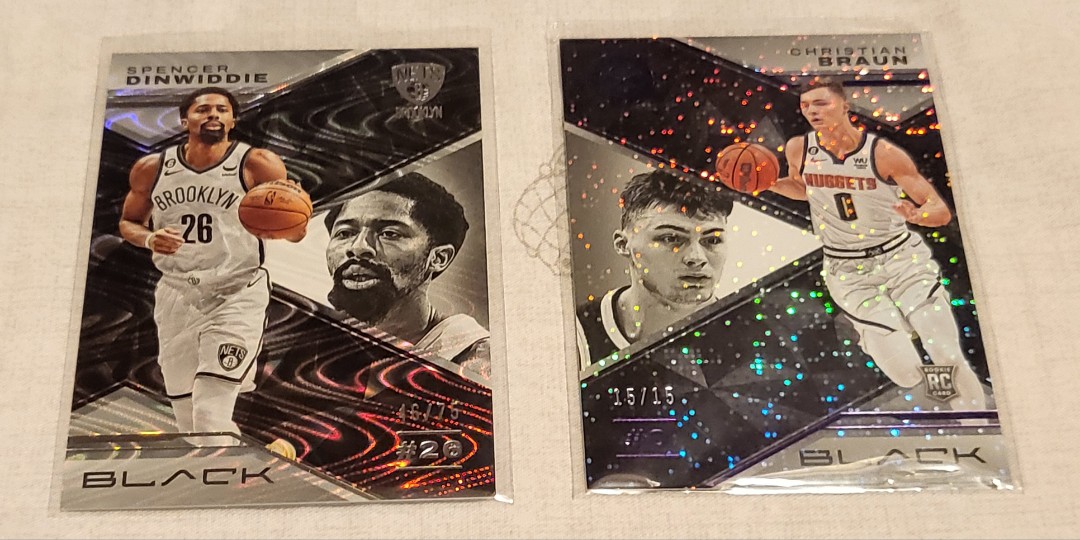 Panini NBA 2022-23 22-23 Panini Black Basketball Hobby Box