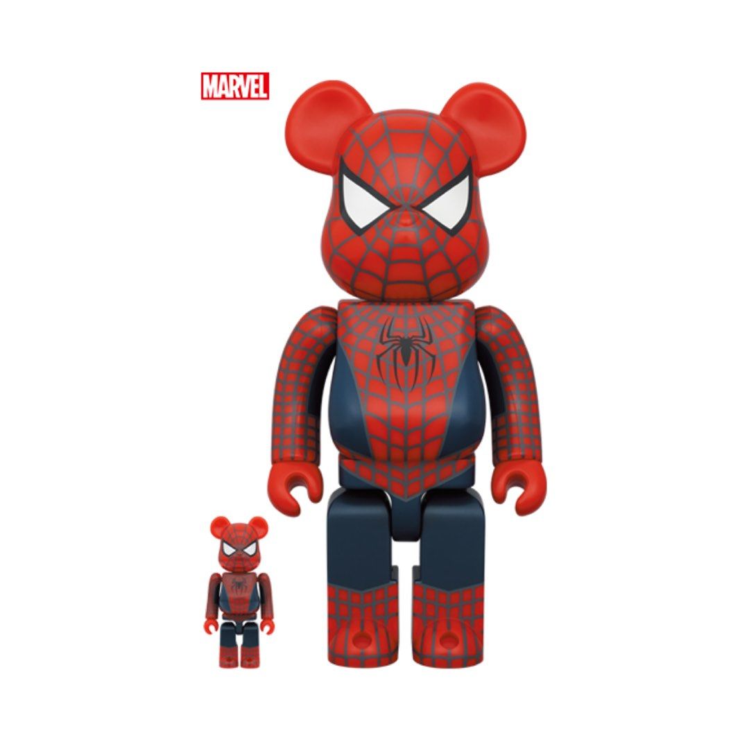 Per-order) 100% & 400% be@rbrick Spider-man Friendy Neighborhood