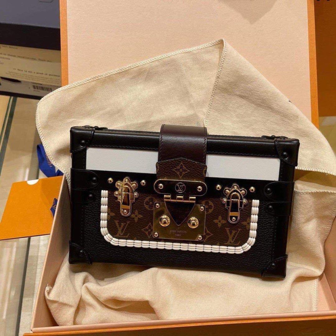 Louis Vuitton Petite Malle Trunk Monogram, Luxury, Bags & Wallets on  Carousell