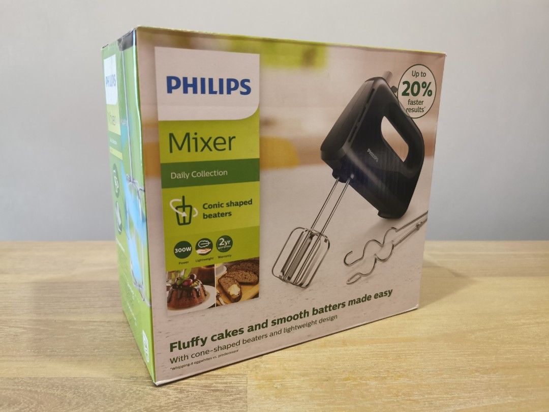 Philips Hand Mixer HR3705, TV & Home Appliances, Kitchen Appliances ...
