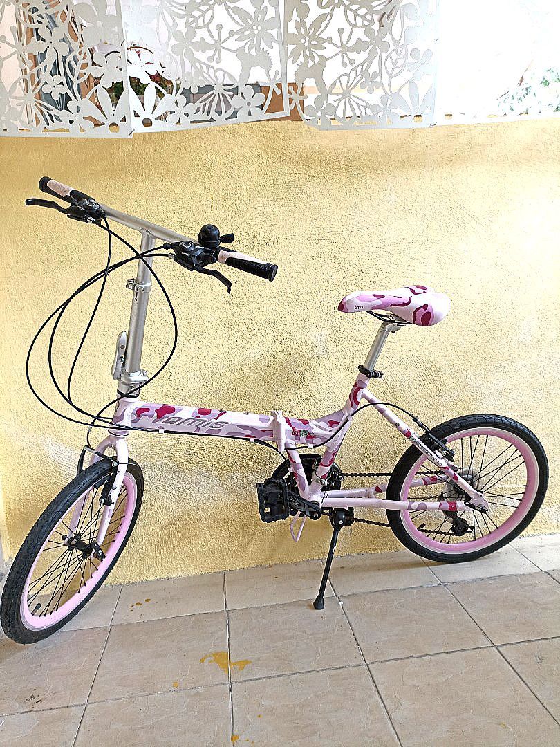 Girls folding bike online