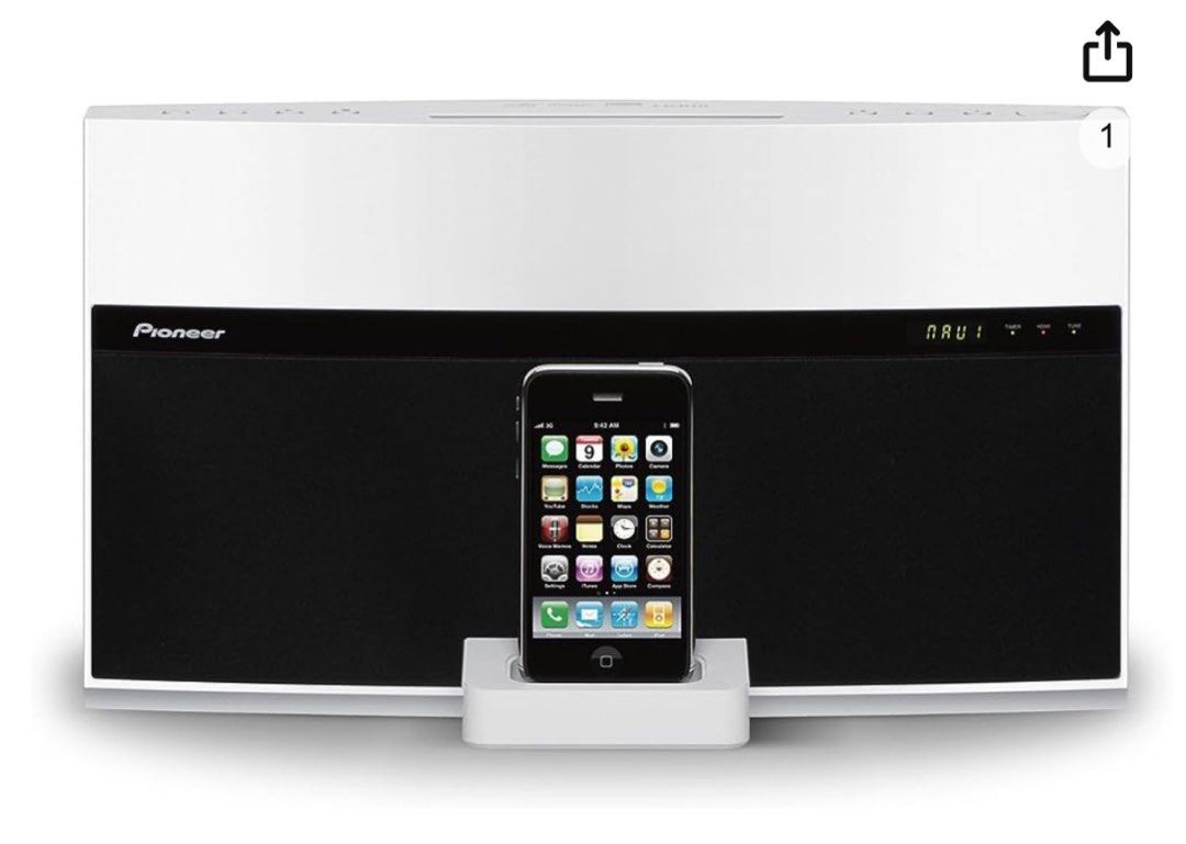Pioneer Home Theater IPod Dock (Category: Soundbars, Speakers & Amplifiers) located in Quezon City. Submitted by mycactusblossomgirl (Listing ID 1245077466, Image 1). Description: - excellent audio! - bought in 2015 - used less than 30 times at home - Pioneer Home Theater Ipod Dock - model XW NAV1 K - in very good condition; just dusty because of house moving - includes unit and remote control - functions: Ipod dock, DVD player, port for MP3 and 