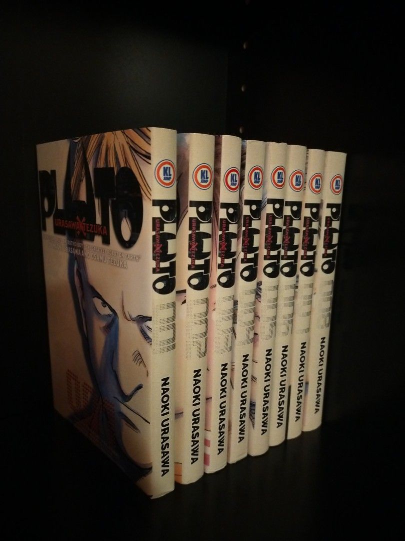 Pluto Manga (vols 1-8) full set by KL jump publishing, Hobbies & Toys,  Books & Magazines, Comics & Manga on Carousell