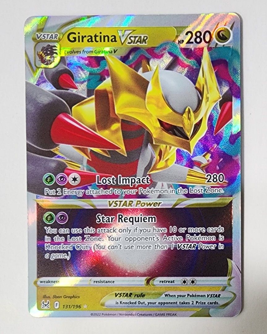 The Cards of Pokémon TCG: Lost Origin Part 19: Giratina VSTAR