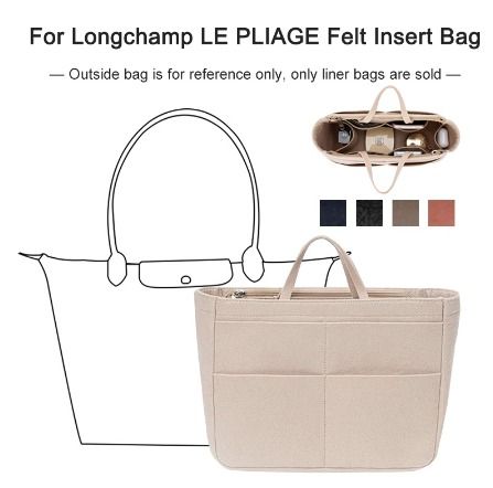 Longchamp diaper bag organizer insert store