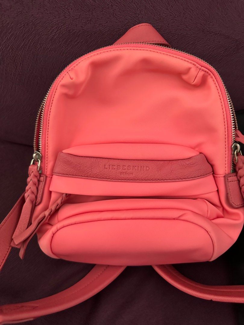 Preloved Nego TIPIS Liebeskind Berlin Coral Pink Joyce Backpack
