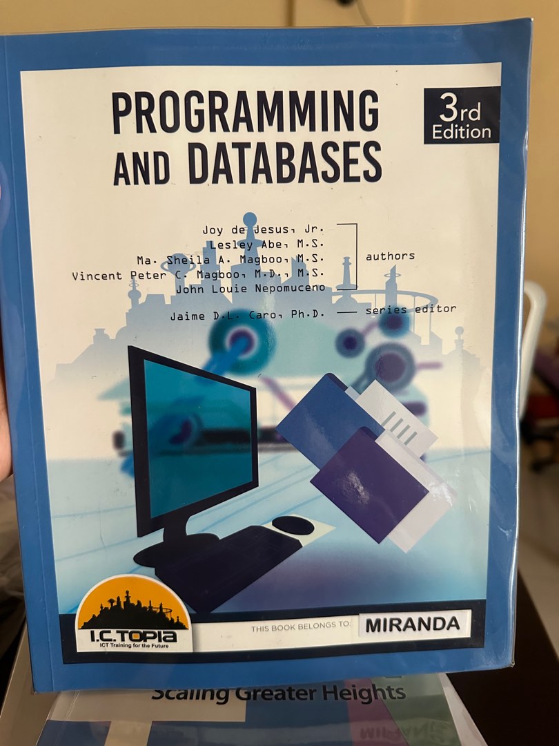 Programming and Databases 9 on Carousell