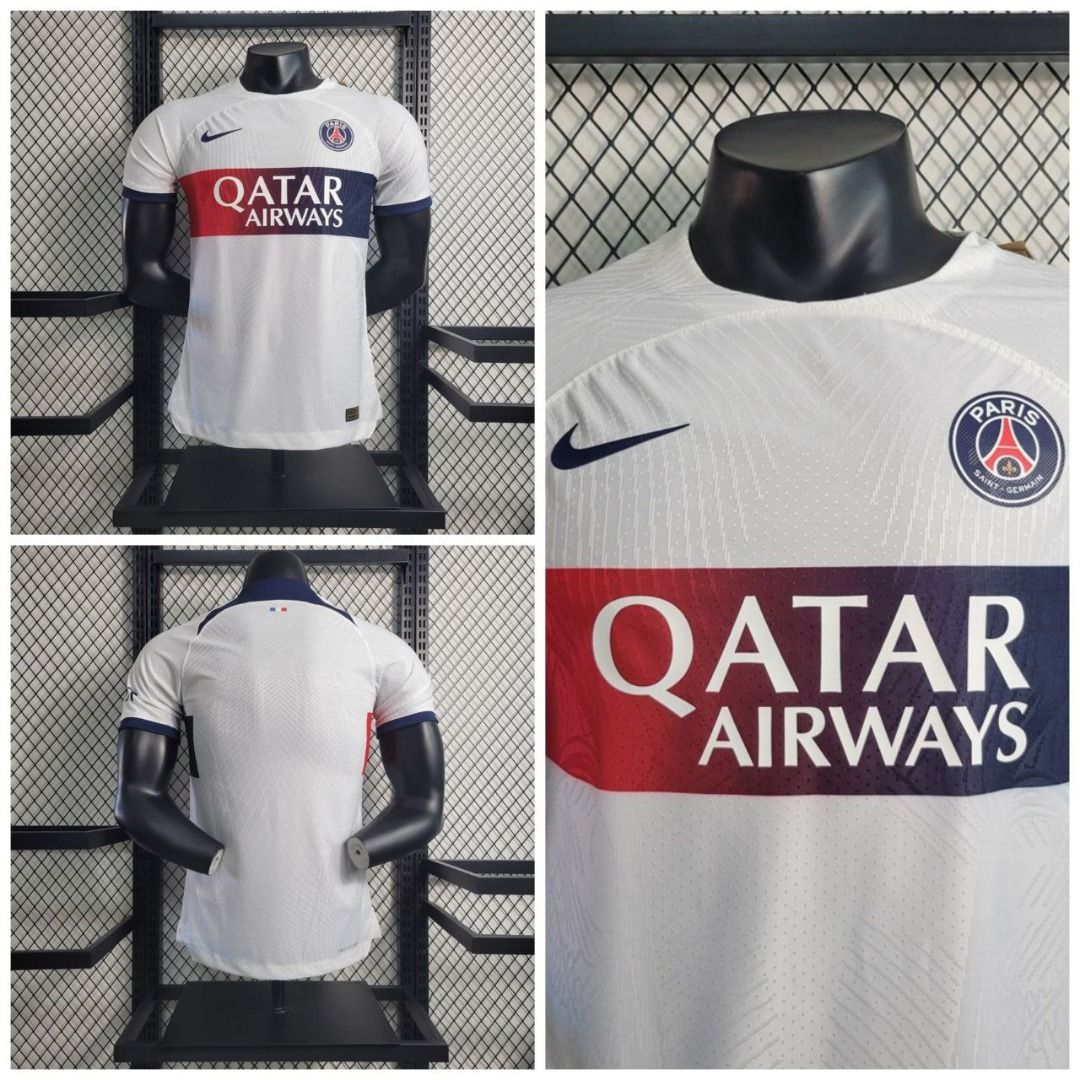 Nike PSG soccer jersey black size L, Men's Fashion, Activewear on Carousell