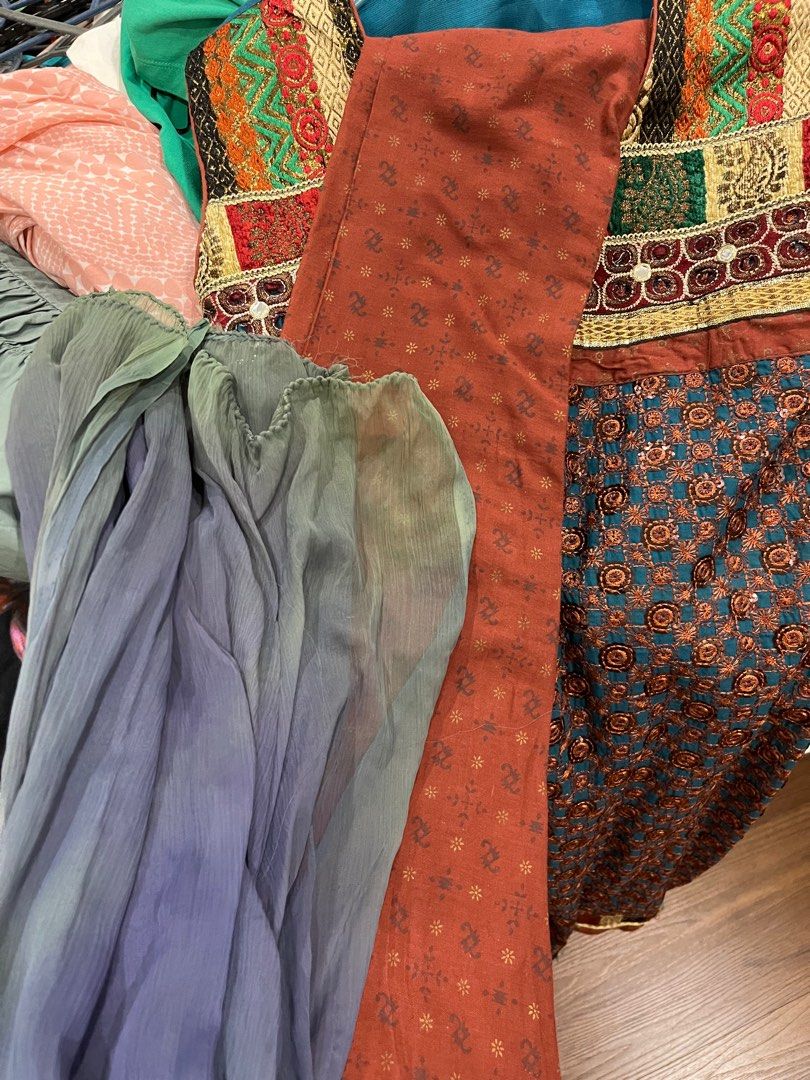punjabi suit shawl