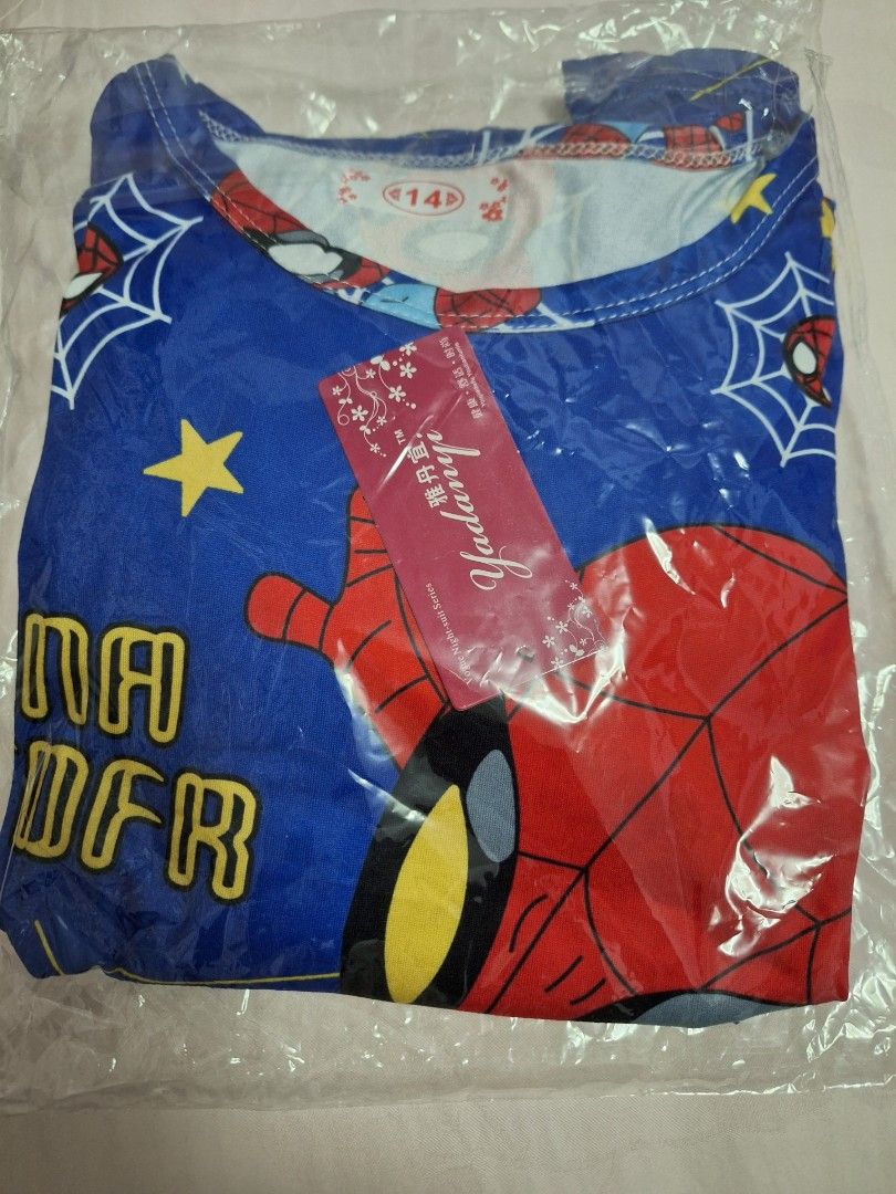 pyjamas (Category: Babies & Kids Fashion) located in Singapore. Submitted by geethani (Listing ID 1247073083, Image 3). Description: brand new pyjamas ordered from lazada. it is too big for my 6 year old. i think I got the wrong size. this will fit age 7 years plus. buy all 3 for 16. free postage or meet up at Compass One..