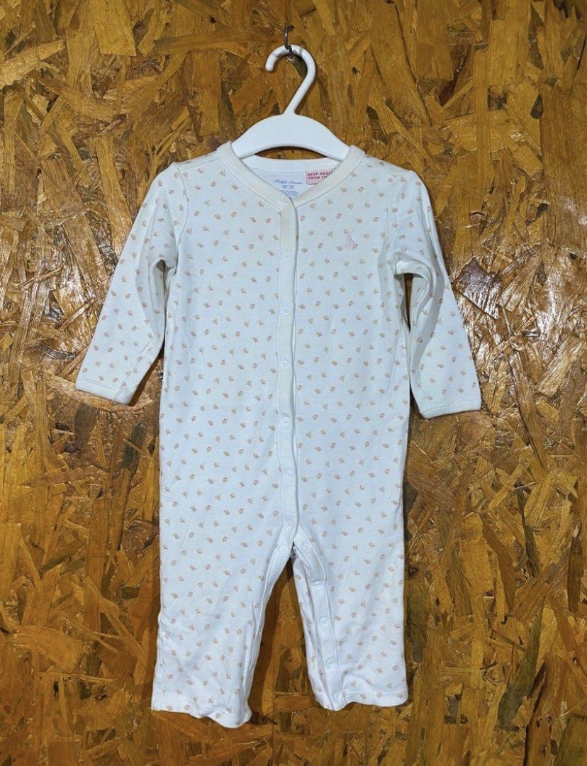 Ralph Lauren Sleepsuit Babies Kids Babies Kids Fashion on Carousell