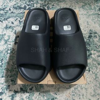 [READY STOCK] Adidas Yeezy Slide Onyx Black (UK9)