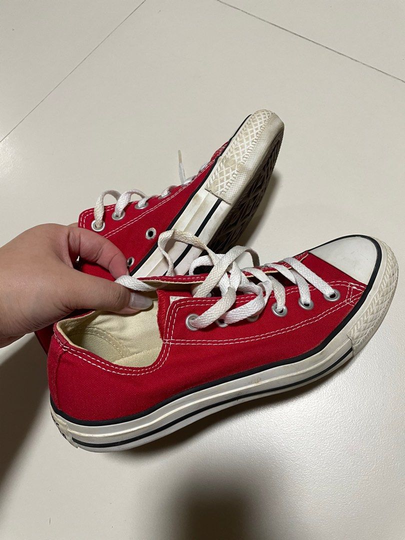 Red Classic Converse Shoes