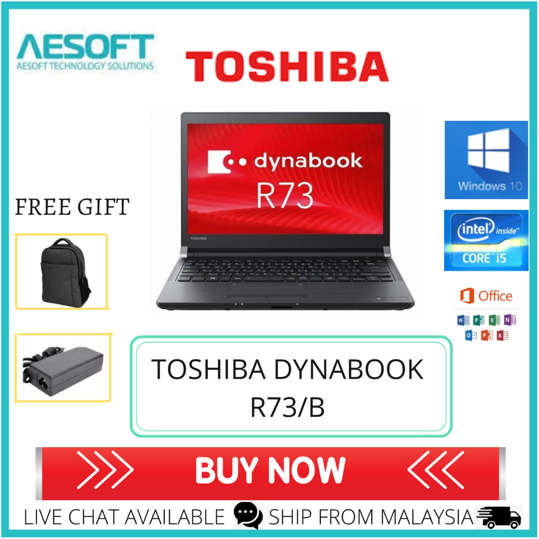 Secondhand Laptop Toshiba Dynabook R73/B / 13