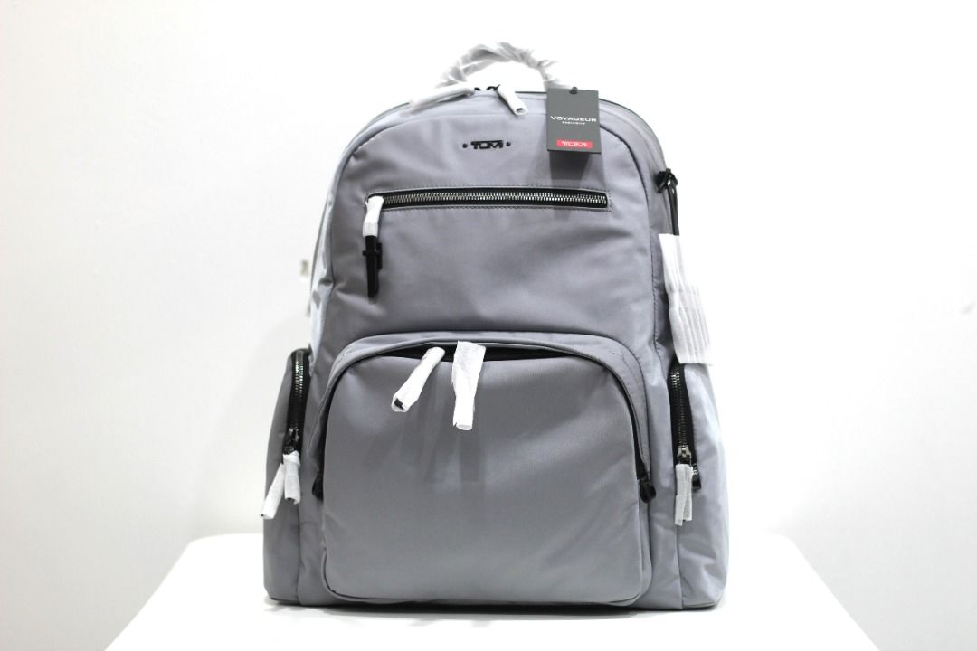 tumi carson leather backpack