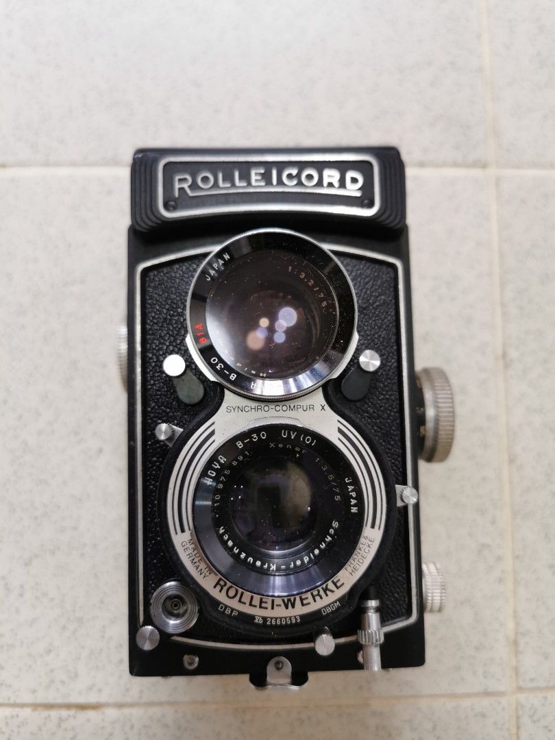 フィルムカメラ Rolleicord Schneider-Kreuznach 1:3.5/75 Rolleicord V - With Schneider-Kreuznach Xenar 75mm f3.5 - Review