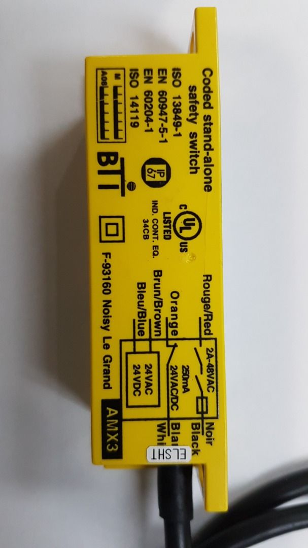 Safety switch BTI AMX3 Process Acotom3, Furniture & Home Living