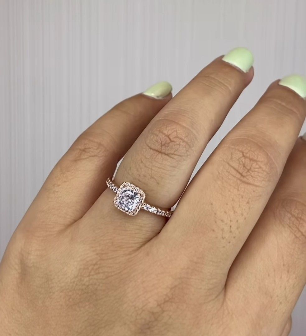 Timeless elegance pandora ring rose gold shop