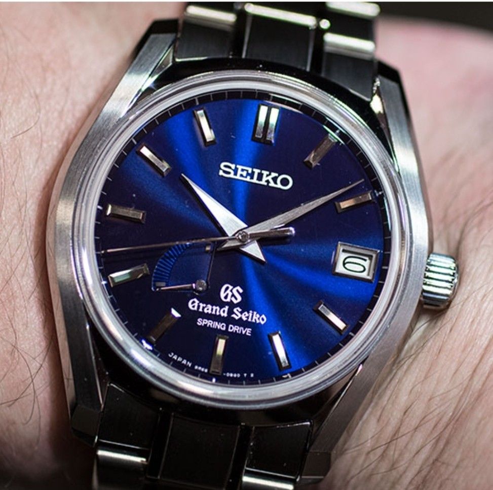 SBGA127 Blue Sunburst Double Seiko 62gs Grand Seiko