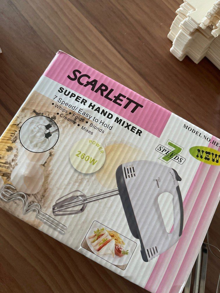 Scarlett super hand mixer, TV & Home Appliances, Kitchen Appliances