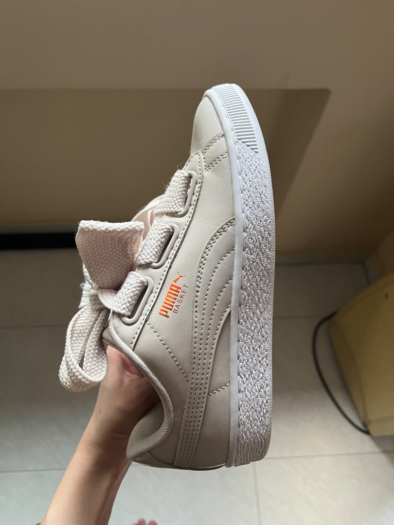 Puma basket heart laces outlet