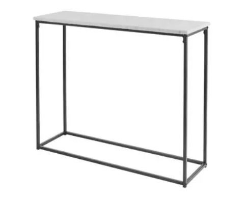 Sohl Furniture Marble Console Table, Furniture & Home Living, Furniture ...