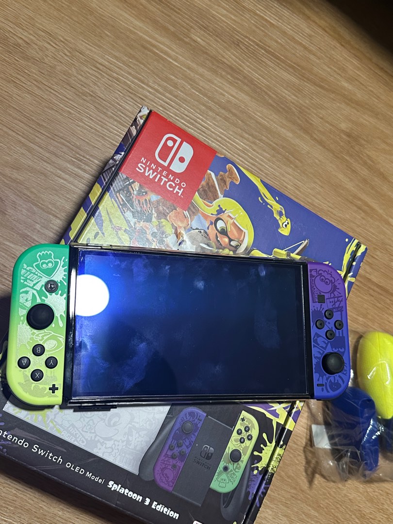 Splatoon Nintendo switch OLED, Video Gaming, Video Game Consoles