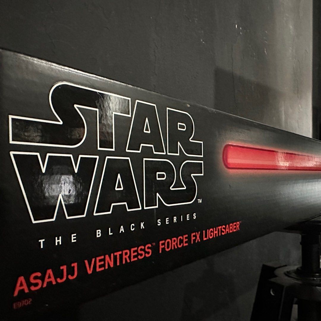 the black series asajj ventress force fx lightsaber