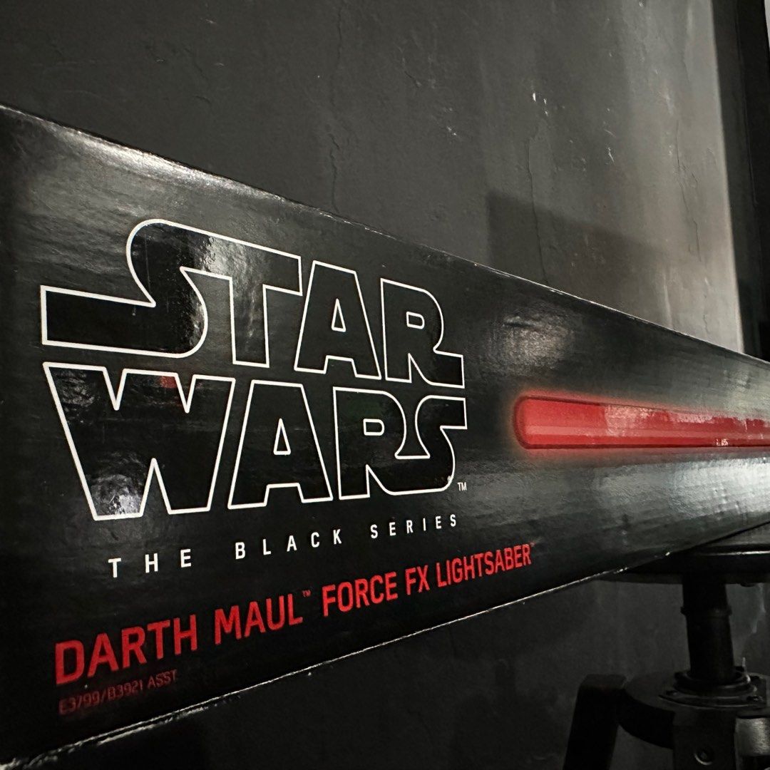 Star Wars Black Series Darth Maul Force Fx Lightsaber Hobbies Toys
