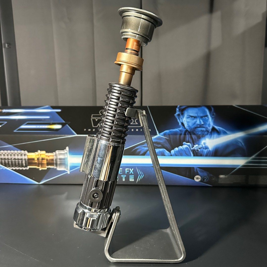 Black series obi wan lightsaber top