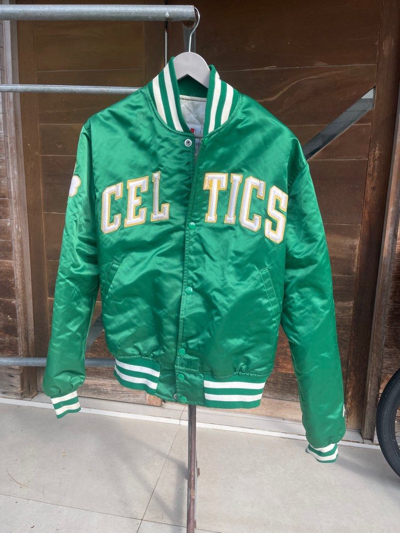 Celtics warm best sale up jacket 1980s