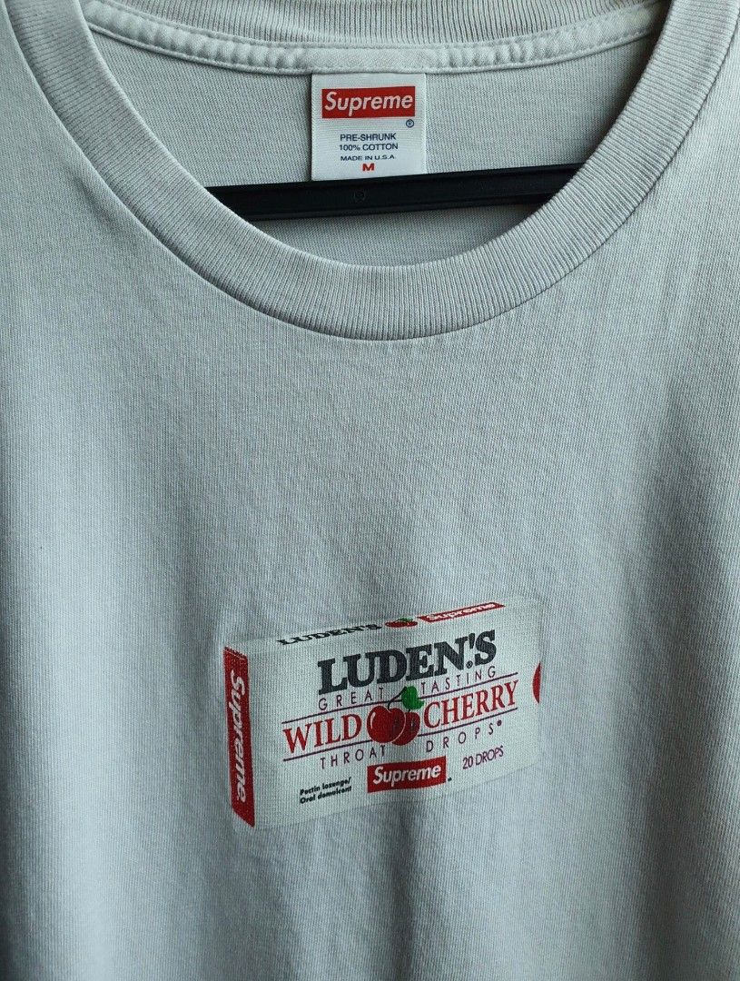 Supreme Luden's TShirt, Men's Fashion, Tops & Sets, Tshirts & Polo