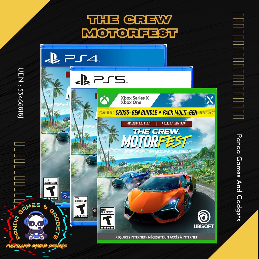 The Crew : Motorfest [PS4/PS5/XBOX X], Video Gaming, Video Games,  PlayStation on Carousell