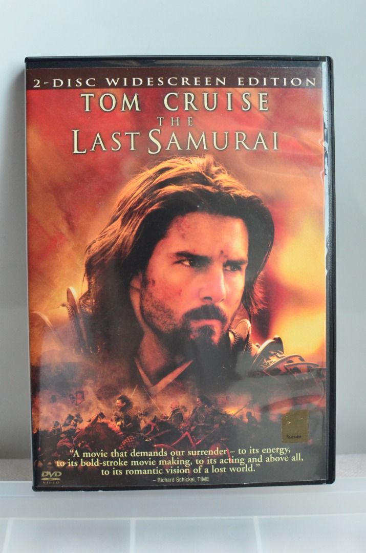 The last samurai 2 disc widescreen edition original dvd hobbies