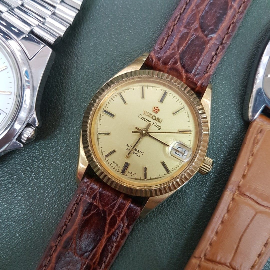 Titoni Cosmo King 32mm Automatic Vintage Watch