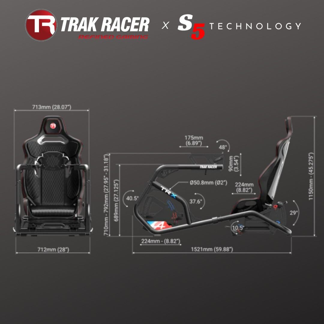 Trak Racer ALPINE RACING TRX / simulator / racing rig / sim racing ...