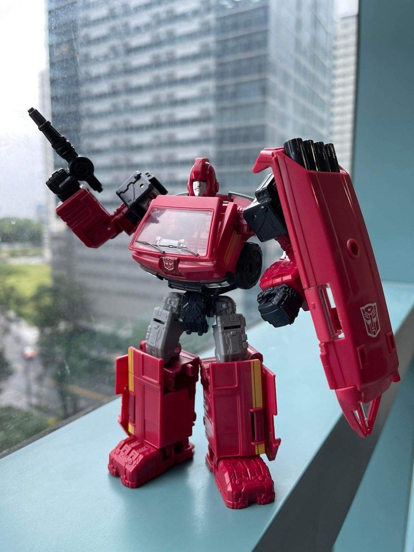 Transformers Earthrise Ironhide (Category: Action & Battle Toys) located in Makati City. Submitted by primestuff (Listing ID 1246959709, Image 1). Description: No box. Like New. These are all from my son’s Collection- Part of his collection but need to let go. All for display lang. Toys were simply removed from the box, transformed to both modes then displayed in his room. WFC- War for Cybertron MOP- GCash/BPI Delivery can be arranged via Lalamov