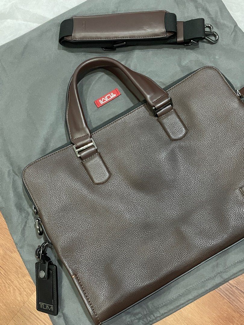 TUMI 11.11 SPECIAL PRICE TUMI Slim Briefcase Leather Luxury