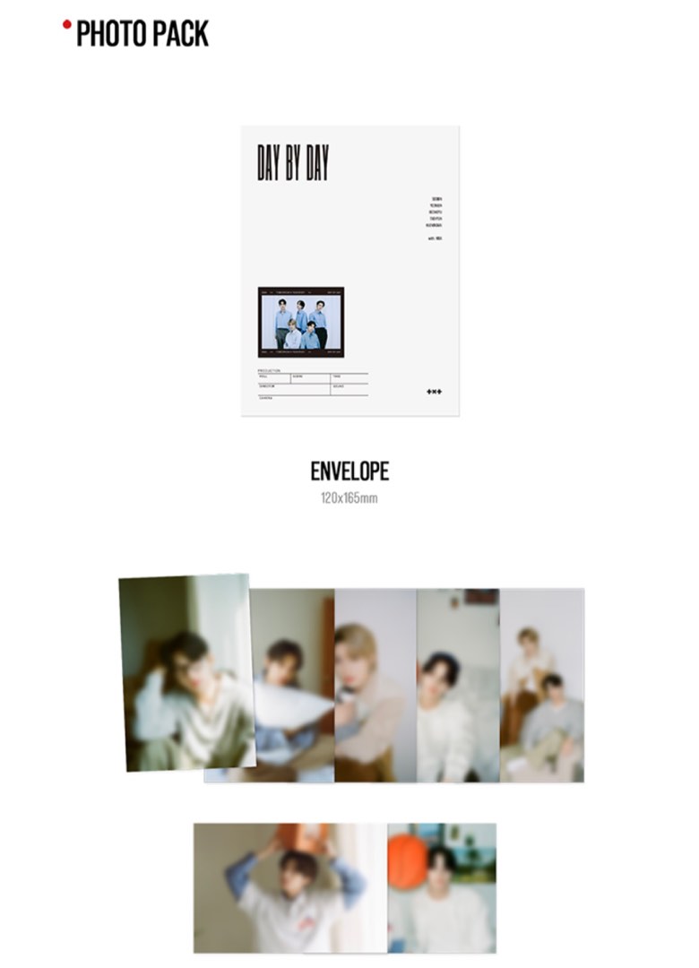 TXT Postcard Season's Greetings Day by Day on Carousell