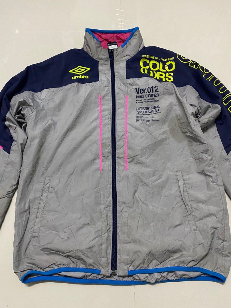 Umbro windbreaker Women s Fashion Coats Jackets and Outerwear