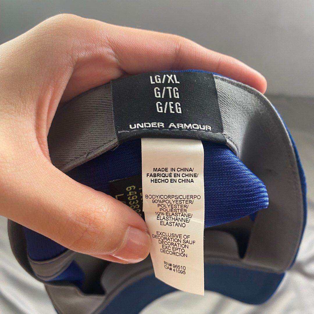 Under Armour Royal Blue Cap on Carousell