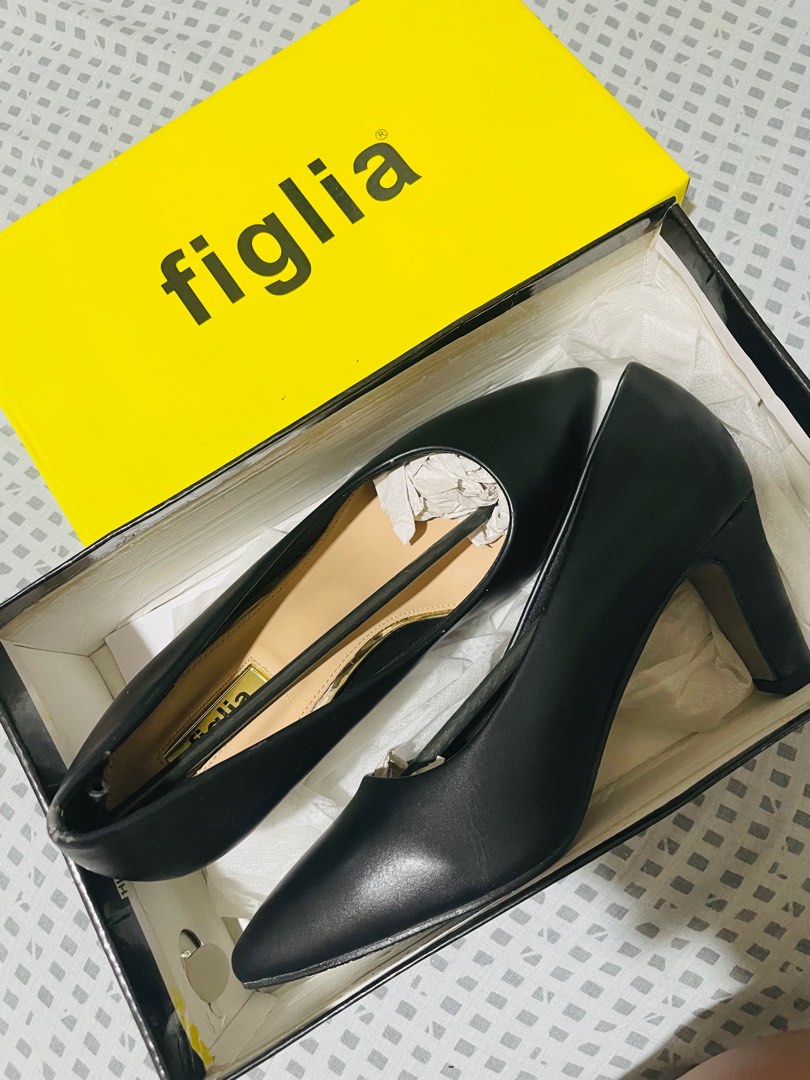 Brand New Figlia Black Comfy Pump Shoes on Carousell