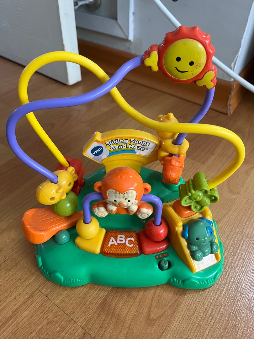 Vetch sliding songs bead maze Babies Kids Infant Playtime on