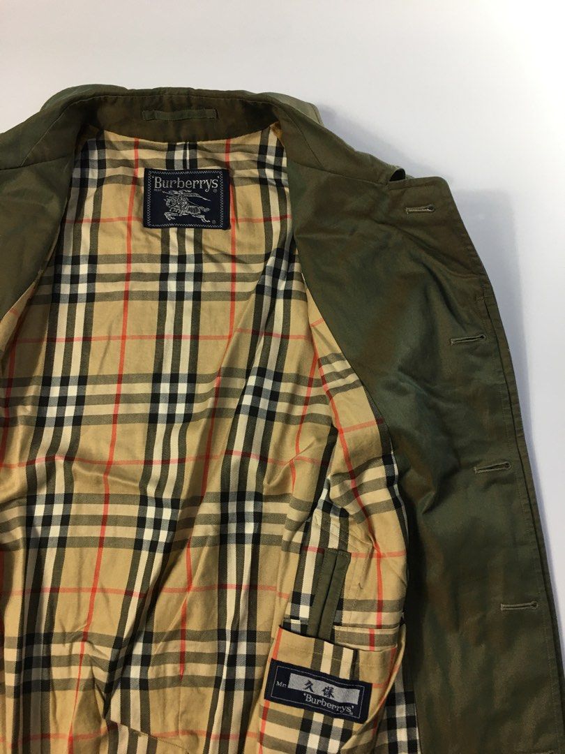 Vintage Burberry Coat on Carousell