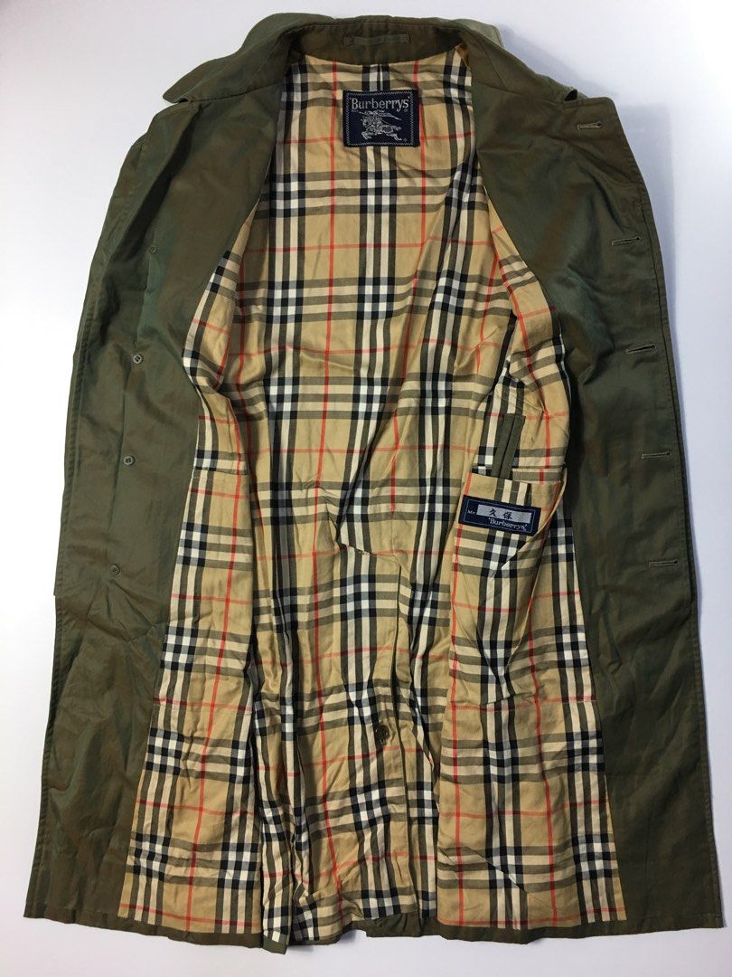 Vintage Burberry Coat on Carousell