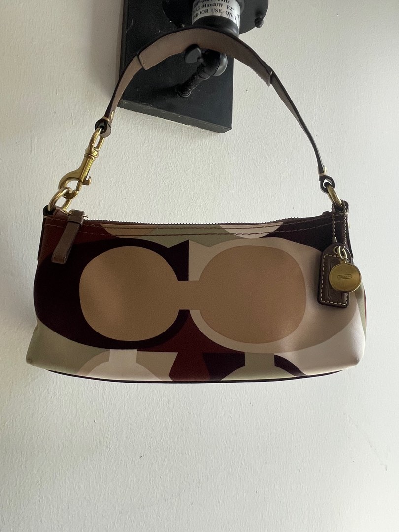 Vintage 90’s Coach brown monogram bag ♡