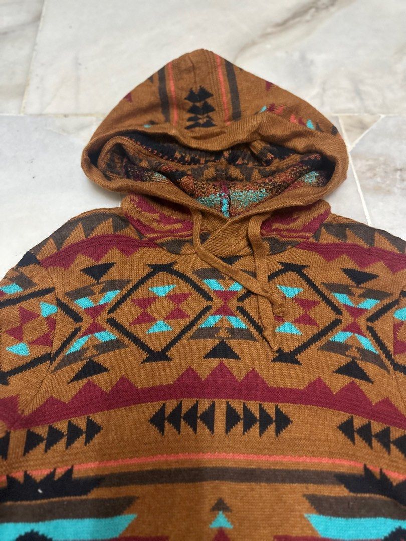 American eagle aztec on sale hoodie