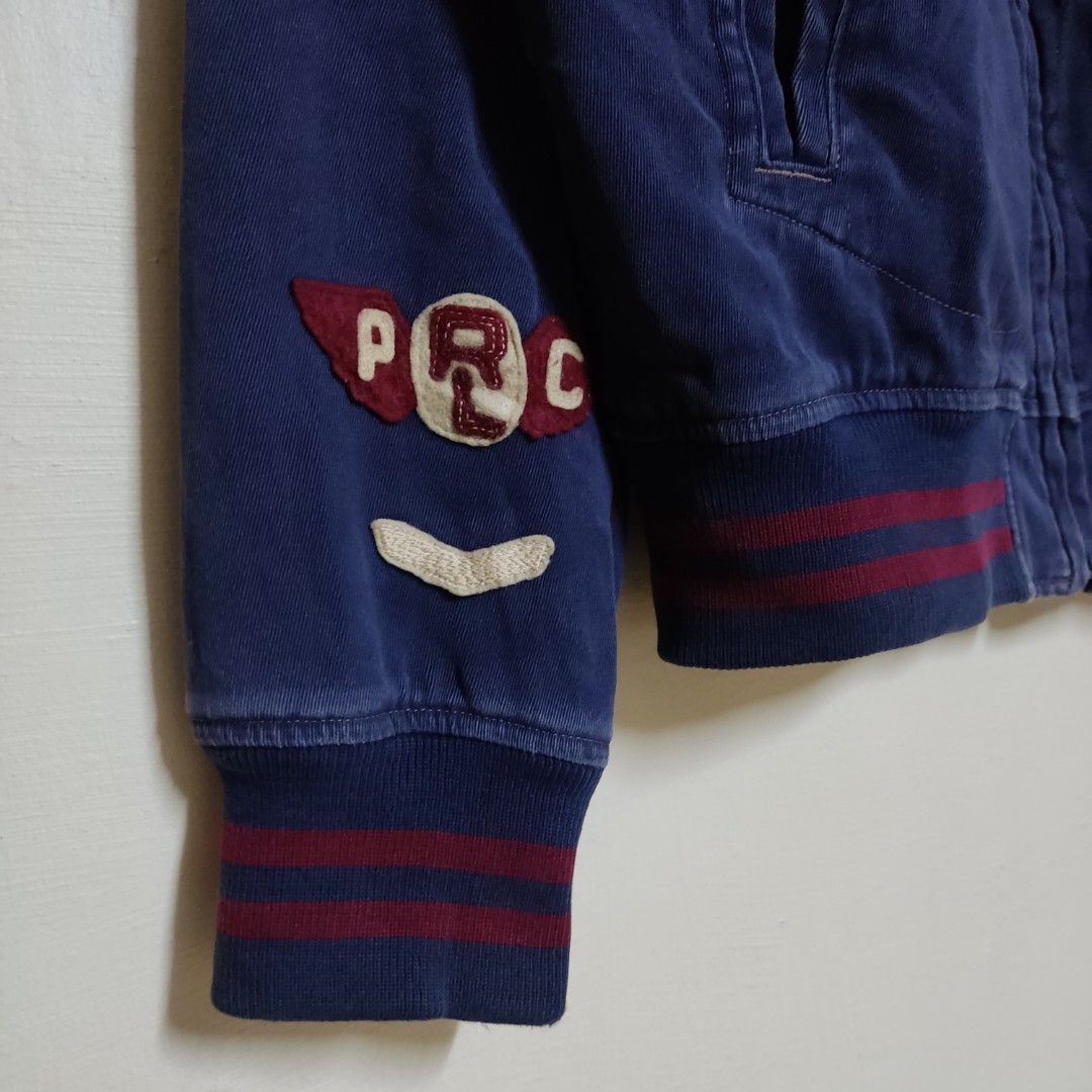 Polo ralph lauren vintage varsity letterman jacket cheap