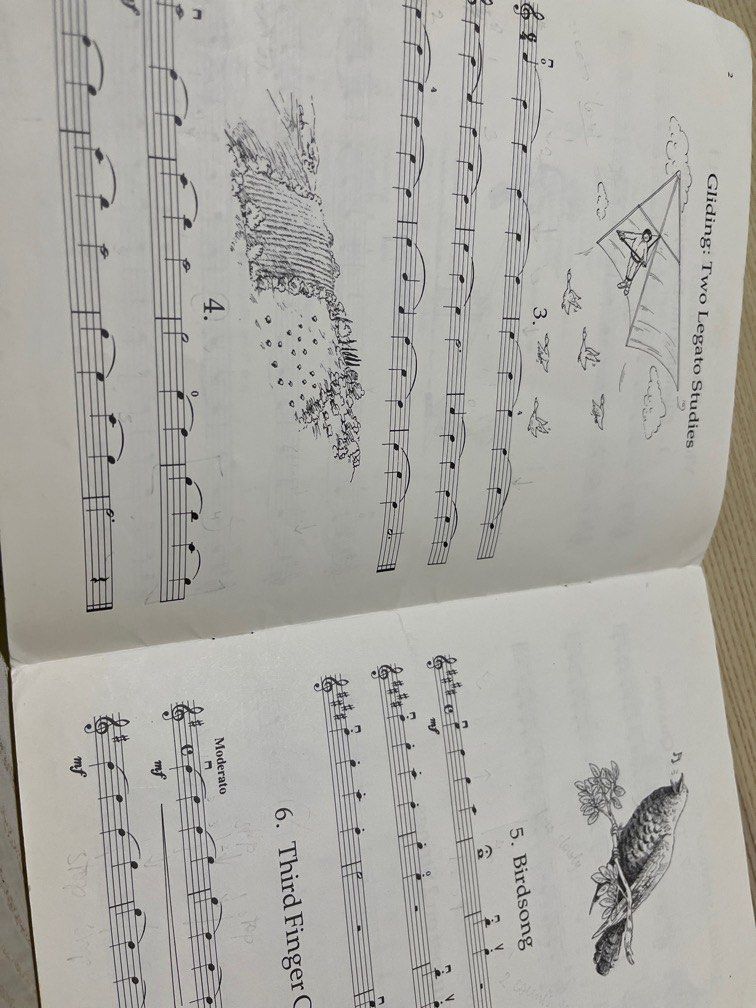 Violin playtime studies, Hobbies & Toys, Books & Magazines, Fiction